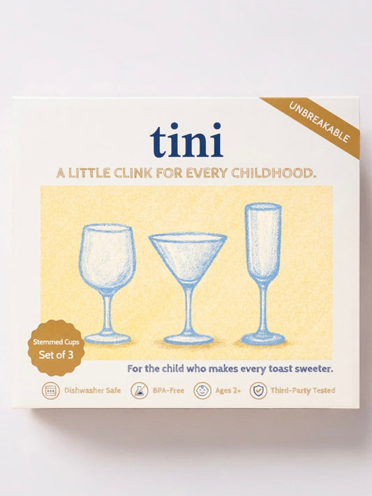 Tini Cheers (Stemmed cups 3-set pack)